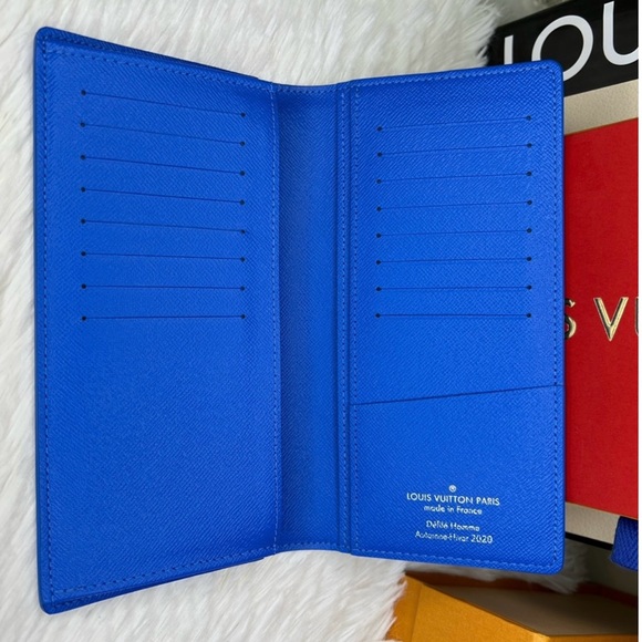 🔥UNUSED!! Louis Vuitton x Virgil Abloh•Clouds Brazza Wallet - Picture 2 of 8